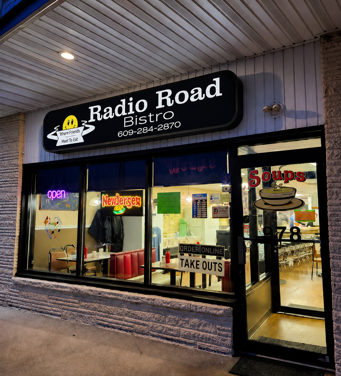 Radio Road Bistro exterior - Little Egg Harbor NJ